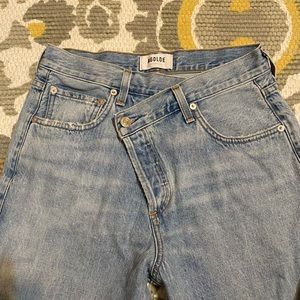 Agolde cross cross jeans